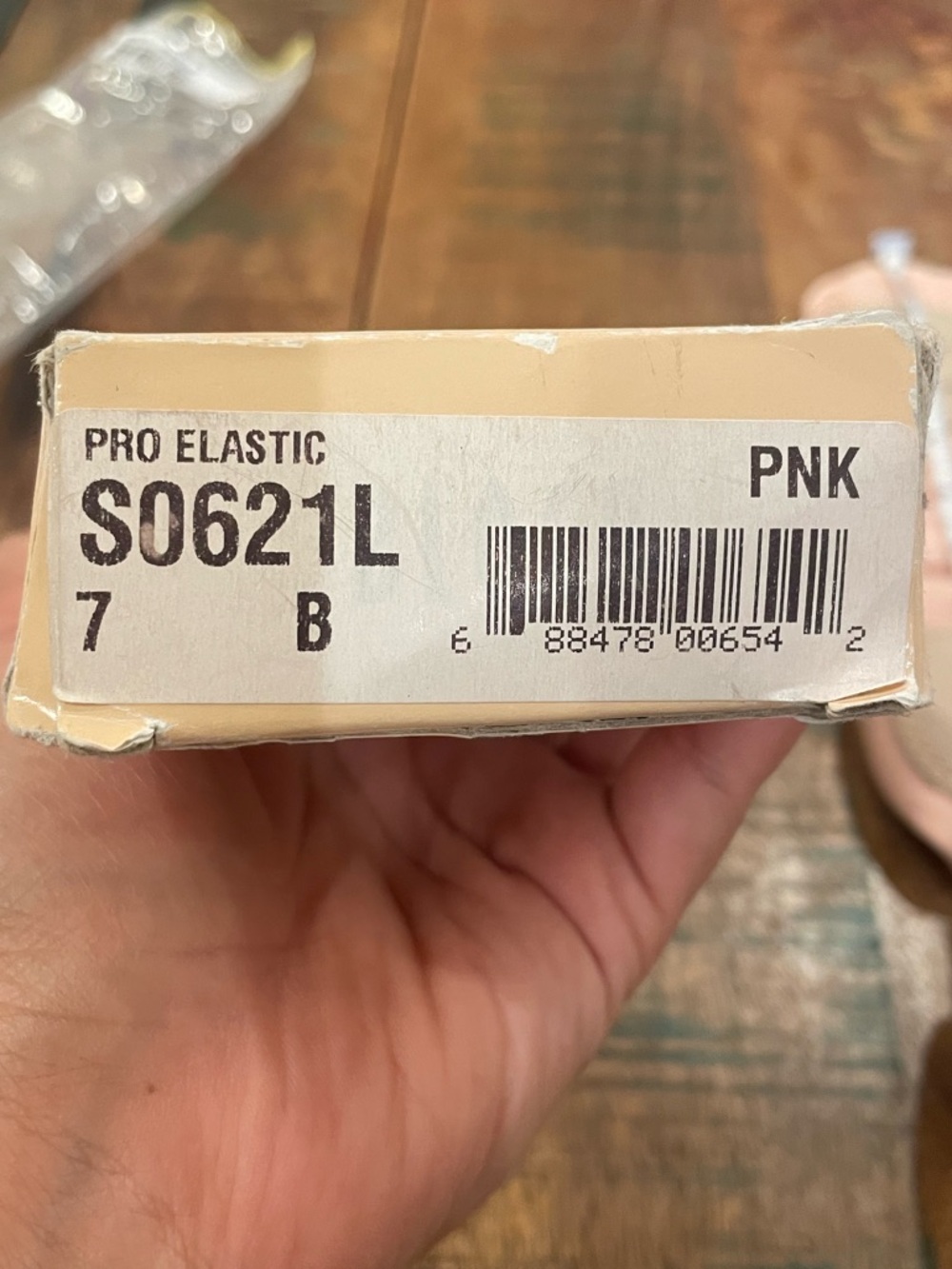 Bloch Ladies Pro Elastic Canvas Ballet Shoes - pink S0621L 7/8 - Picture 5 of 5
